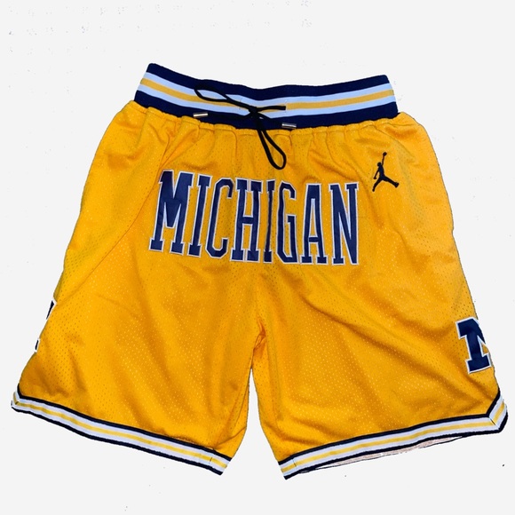 ‘Just Don’ Michigan Wolverines Shorts - Picture 1 of 5